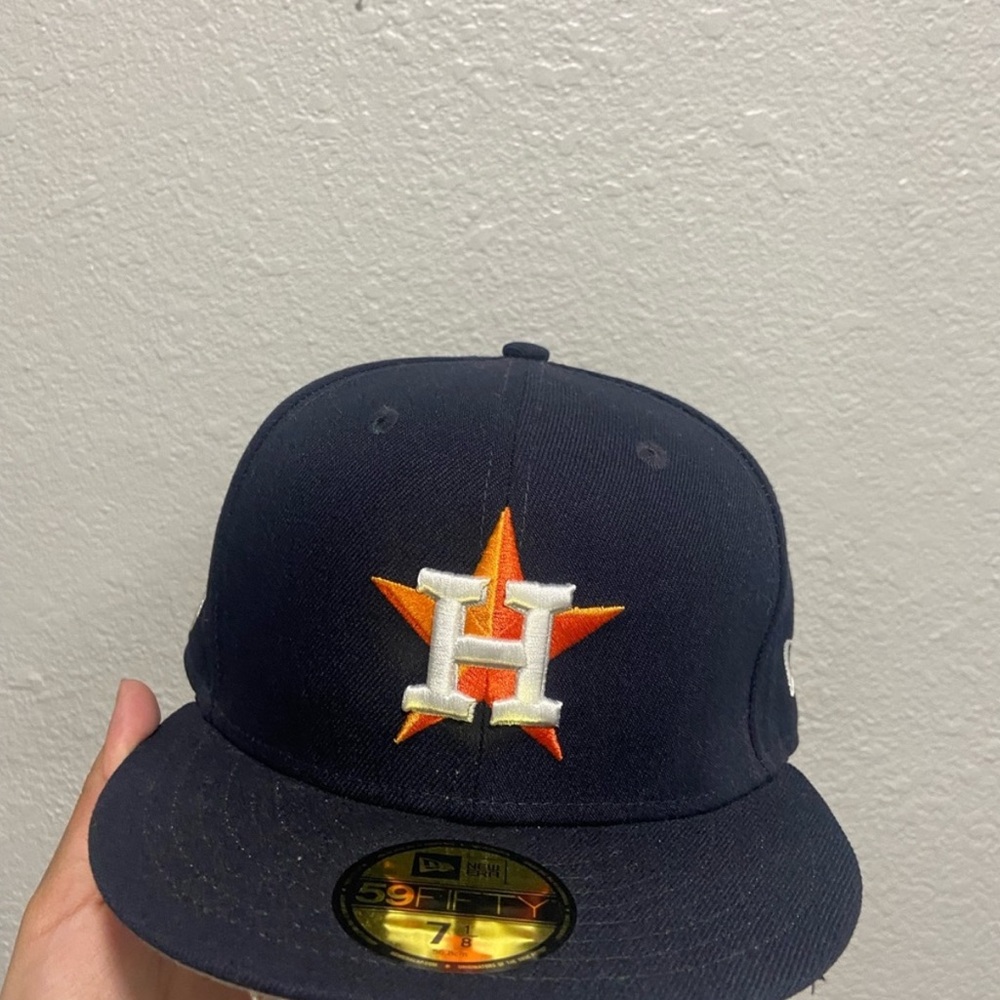 New Era Dark Blue and Light Gray 59FIFTY Cap